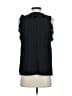 Paige 100% Rayon Black Sleeveless Blouse Size S - photo 2