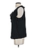Paige 100% Rayon Black Sleeveless Blouse Size S - photo 5