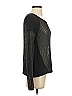 The Fisher Project Metallic Black Pullover Sweater Size S - photo 4