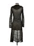 Quinn 100% Acrylic Black Kimono Size S - photo 2
