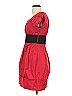 BCBGMAXAZRIA 100% Polyester Red Casual Dress Size 2 - photo 5