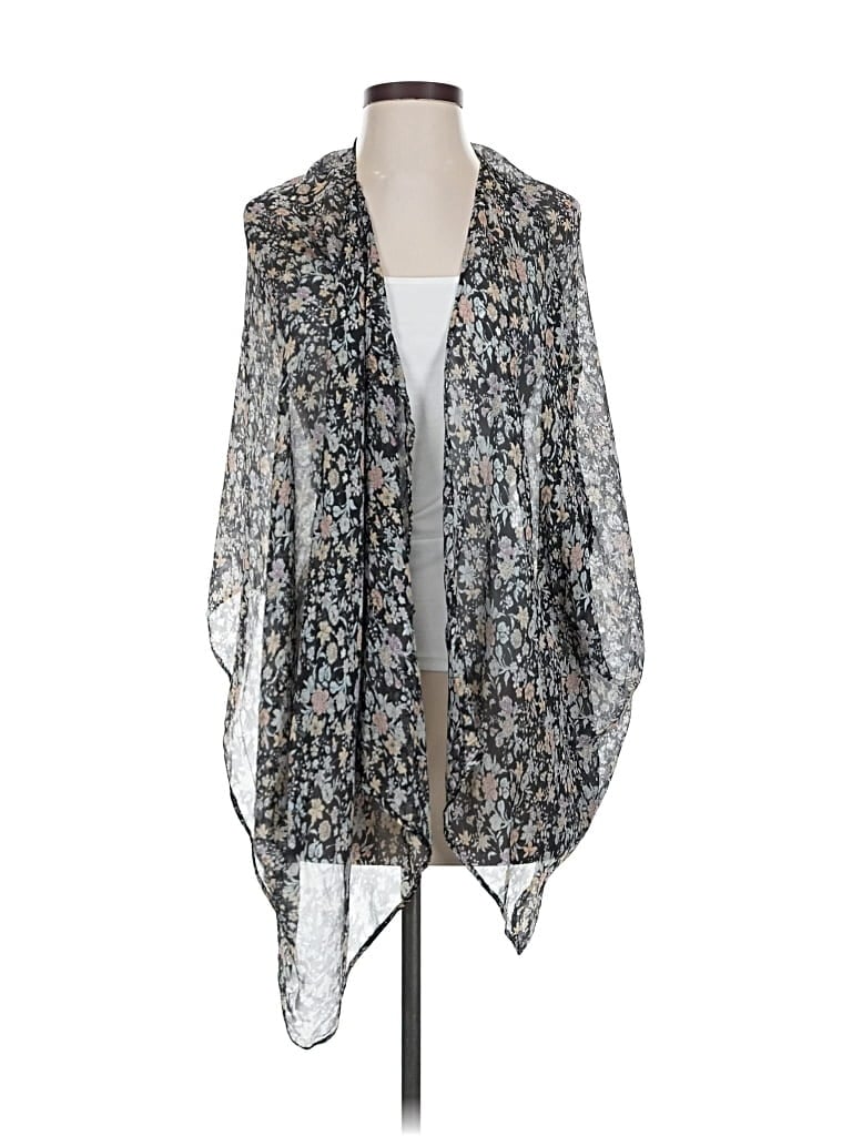 Pre-owned Winter Kate Kimono In Gray