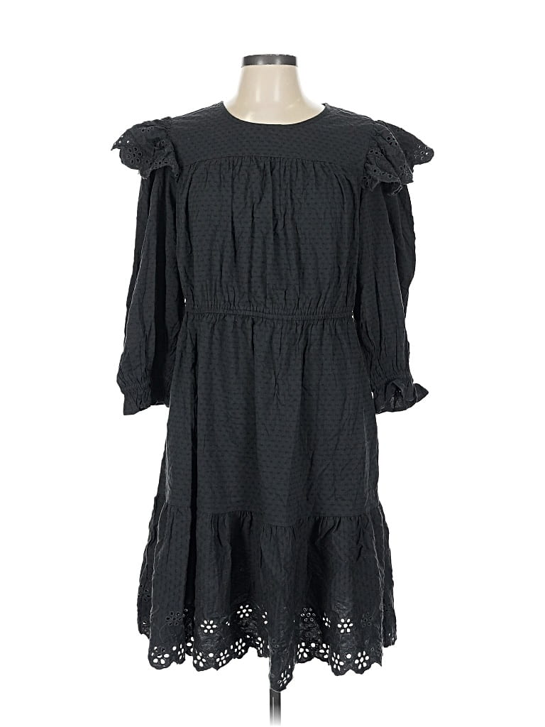 Pre-owned Universal Thread Casual Dress In Black