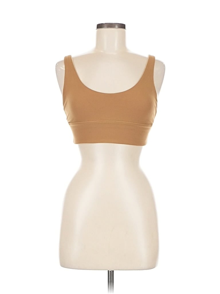 Pre-owned Lululemon Athletica Sports Bra In Brown