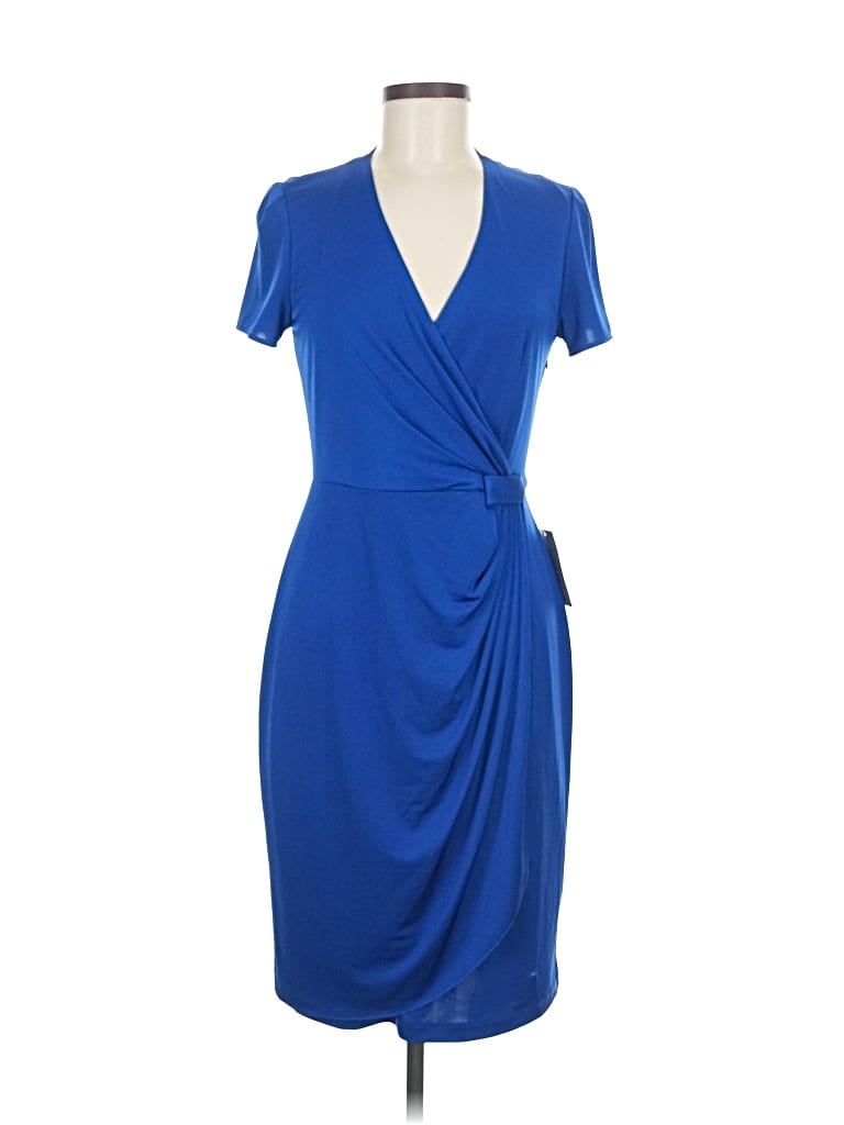 Pre-owned Eliza J Cocktail Dress In Blue