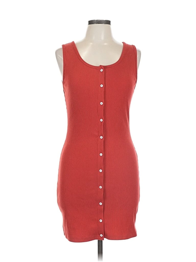 Pre-owned Pink Lily Casual Dress In Red