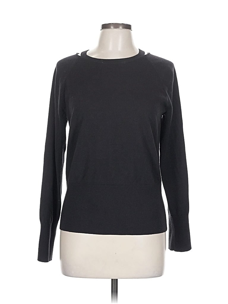 Pre-owned Ann Taylor Pullover Sweater In Black