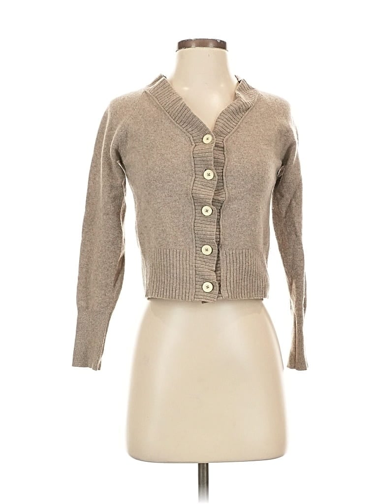 Pre-owned Everlane Cardigan Sweater In Brown