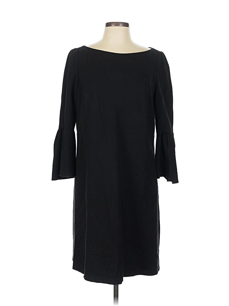 Pre-owned Lafayette 148 Casual Dress In Black