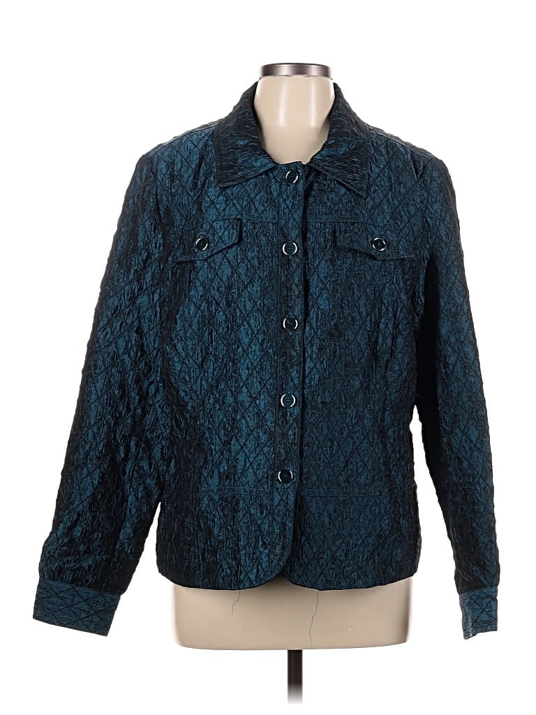 Pre-owned Erin London Jacket In Blue