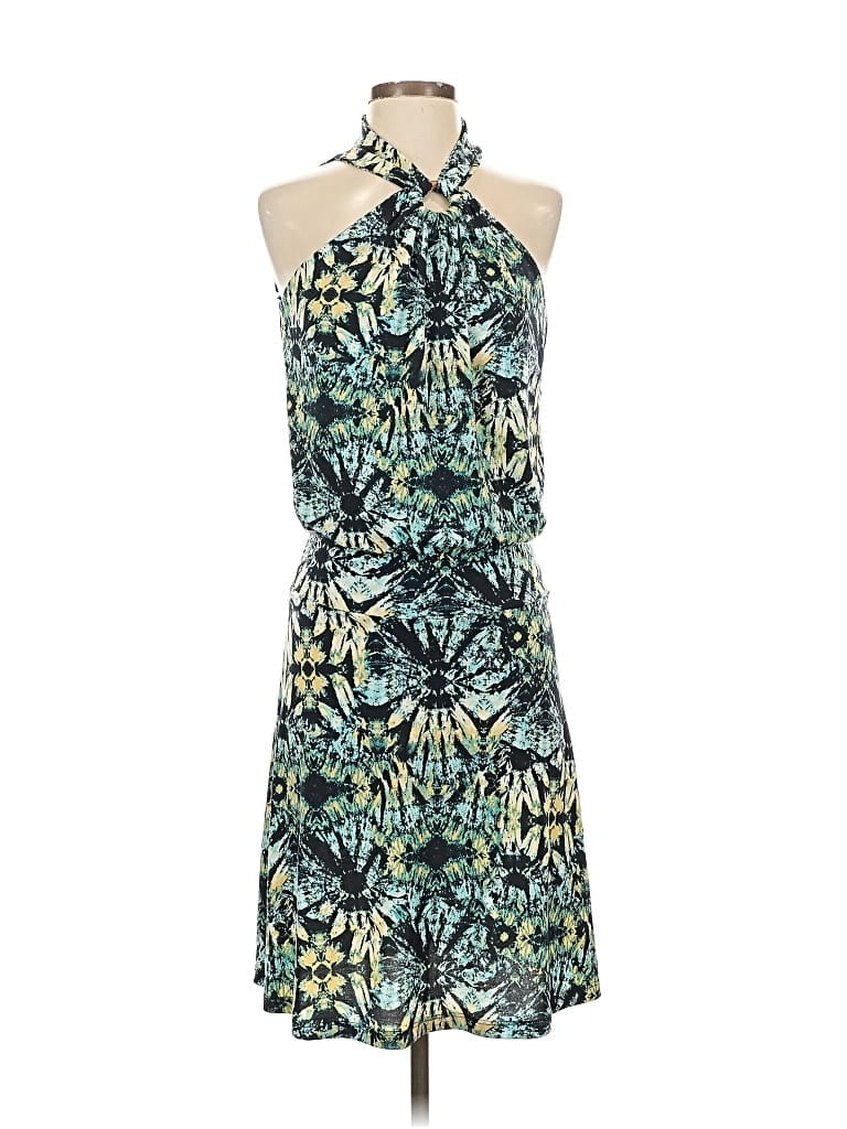 Pre-owned Veronica M Cocktail Dress In Blue