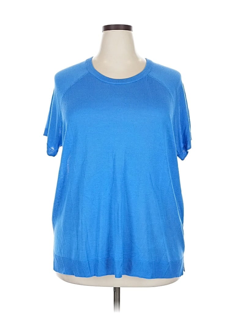 Pre-owned Torrid Cardigan Sweater In Blue