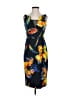 Milly Tropical Black Cocktail Dress Size 2 - photo 1