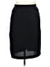 Larry Levine 100% Polyester Solid Black Casual Skirt Size 14 - photo 1