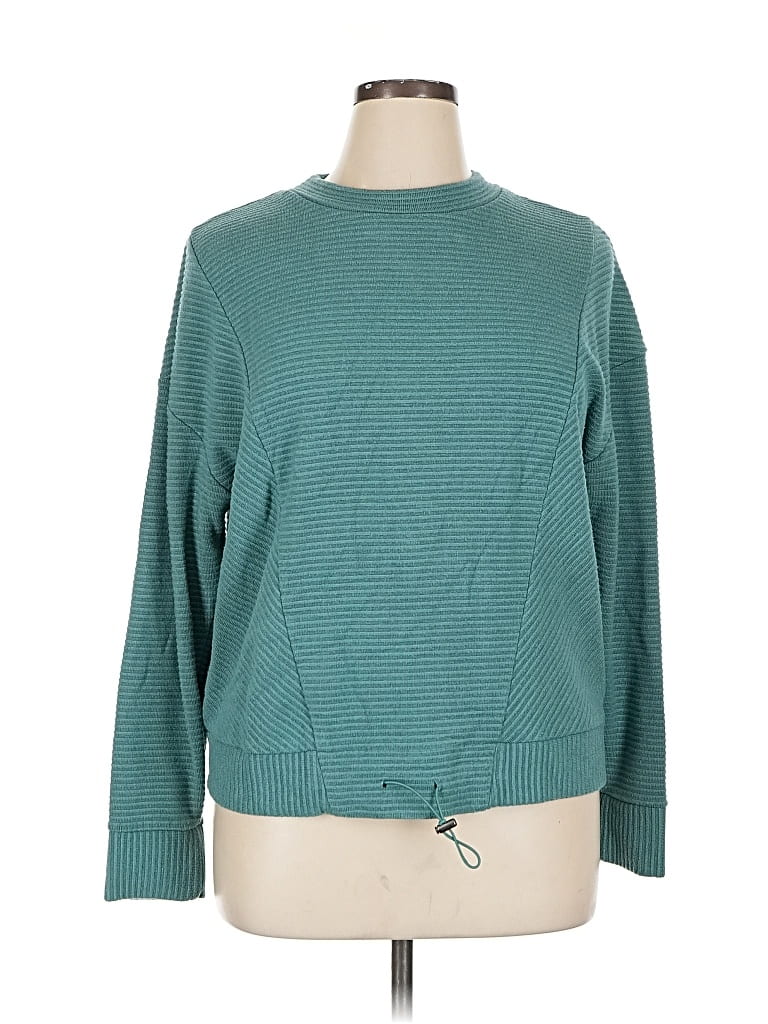 Pre-owned Simply Vera Vera Wang Pullover Sweater In Blue