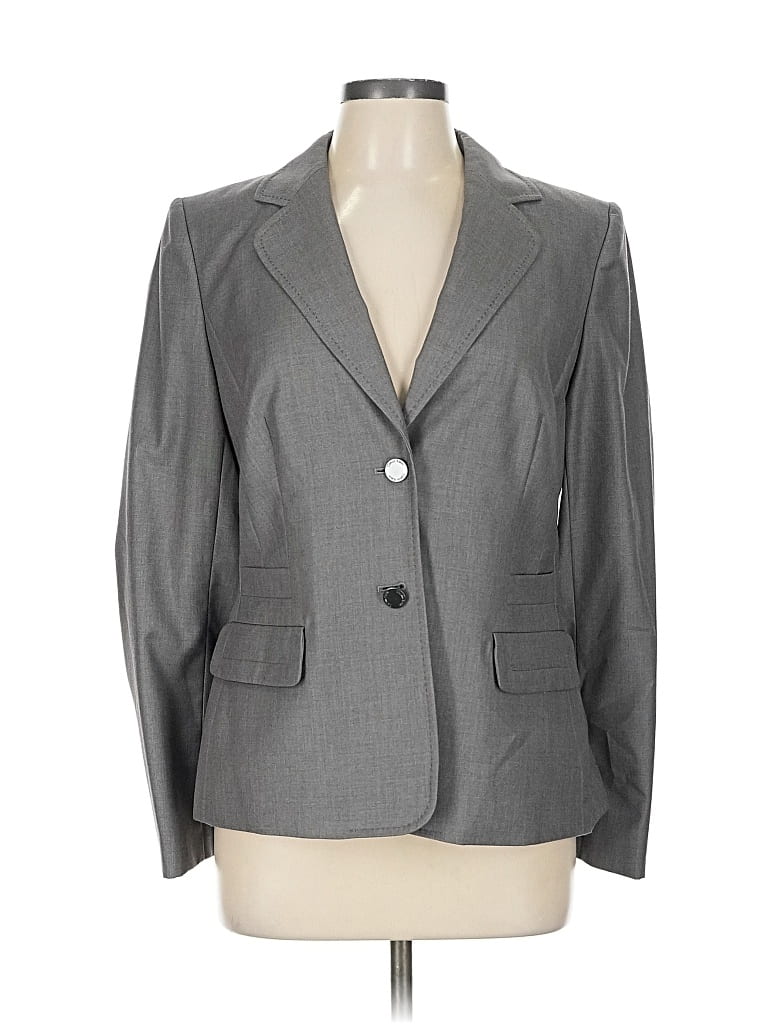 Pre-owned Calvin Klein Blazer Jacket In Gray