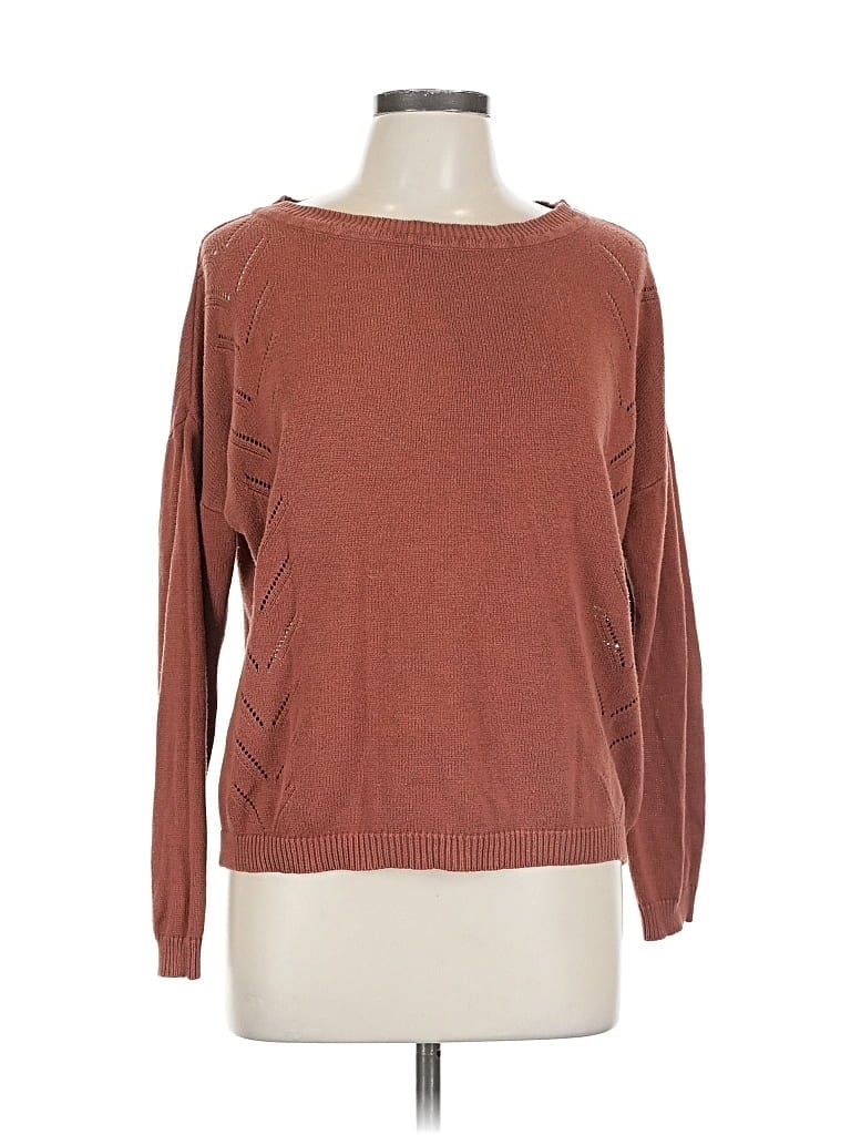 Pre-owned Lulus Pullover Sweater In Brown