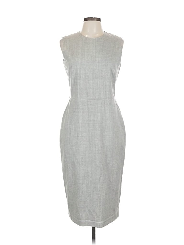 Pre-owned Max Mara Casual Dress In Gray