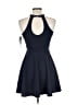 Assorted Brands Solid Blue Cocktail Dress Size 10 - photo 2