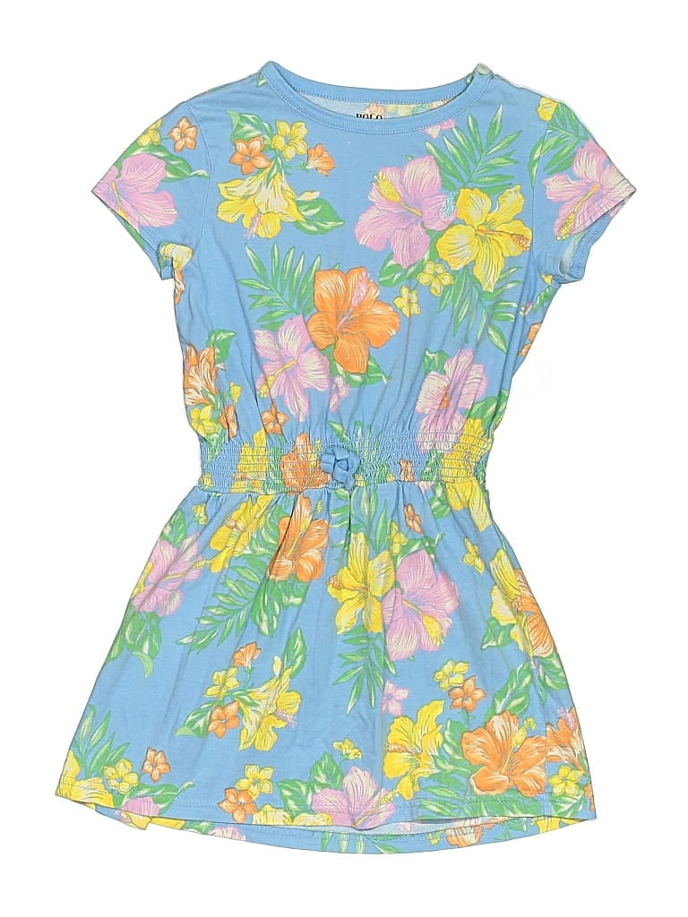 Pre-owned Polo By Ralph Lauren Kids' Dress In Blue