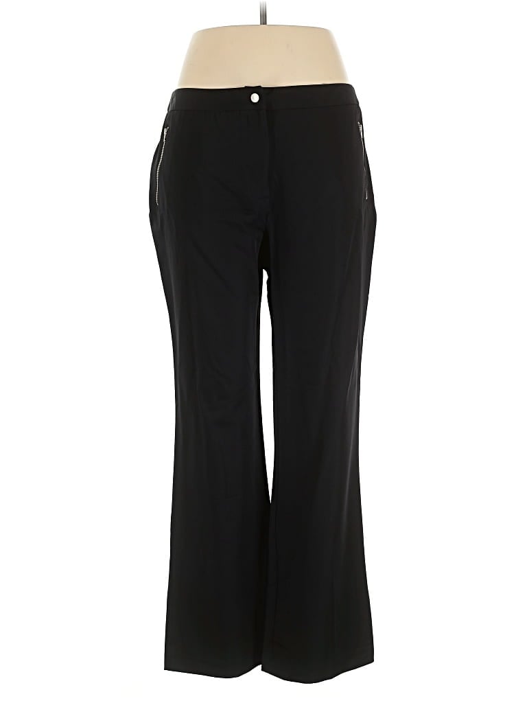 Pre-owned Isaac Mizrahi For Target Dress Pants In Black