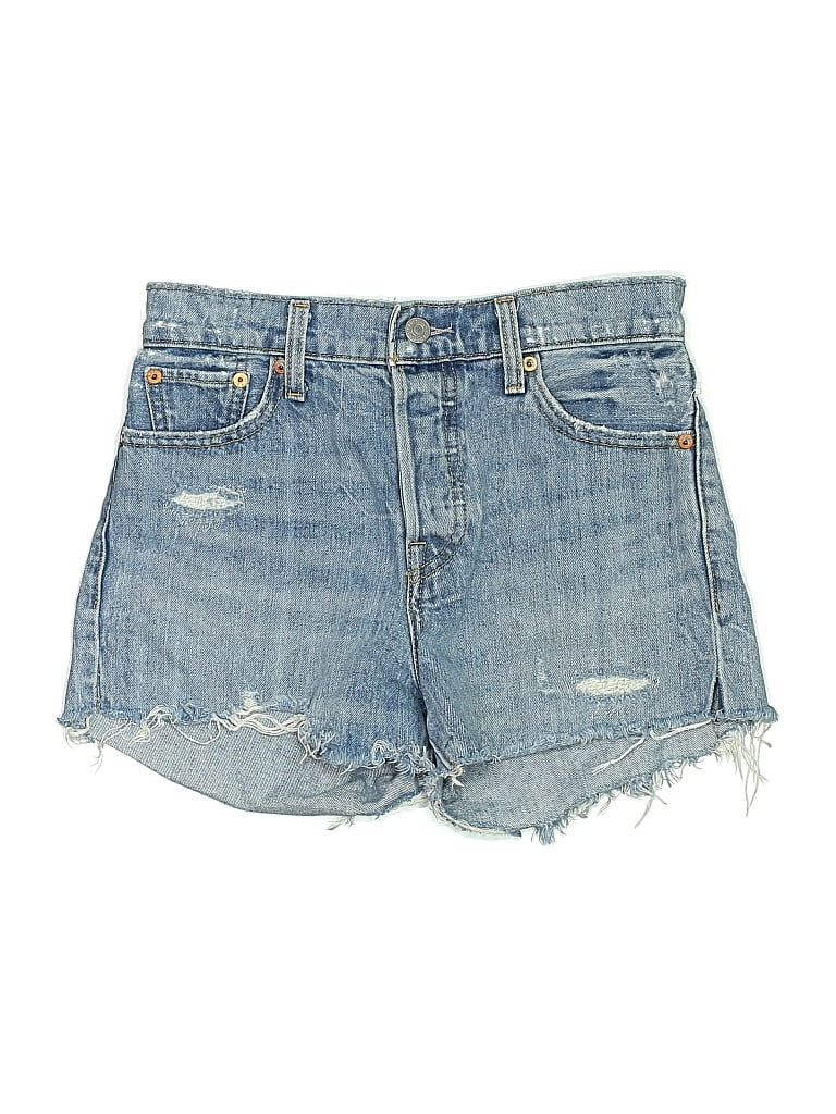 Pre-owned Levi's Denim Shorts In Blue