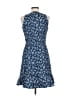 MICHAEL Michael Kors 100% Polyester Paisley Blue Casual Dress Size 8 - photo 2