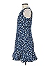 MICHAEL Michael Kors 100% Polyester Paisley Blue Casual Dress Size 8 - photo 5