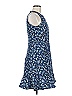 MICHAEL Michael Kors 100% Polyester Paisley Blue Casual Dress Size 8 - photo 4
