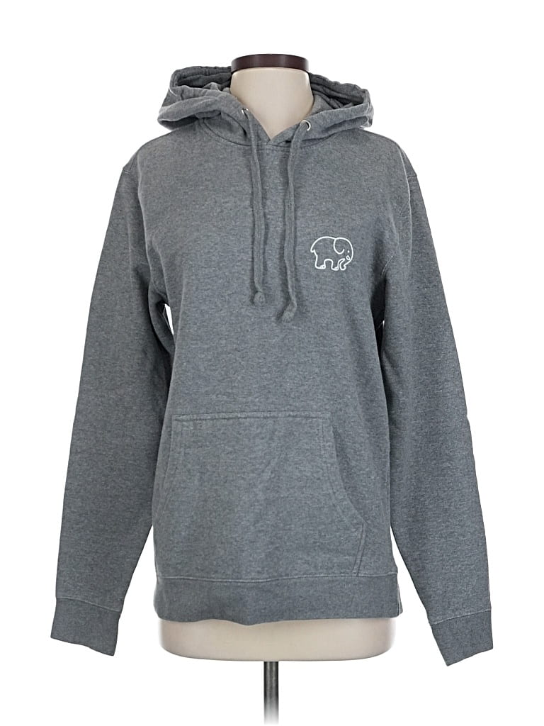 Pre-owned Ivory Ella Pullover Hoodie In Gray