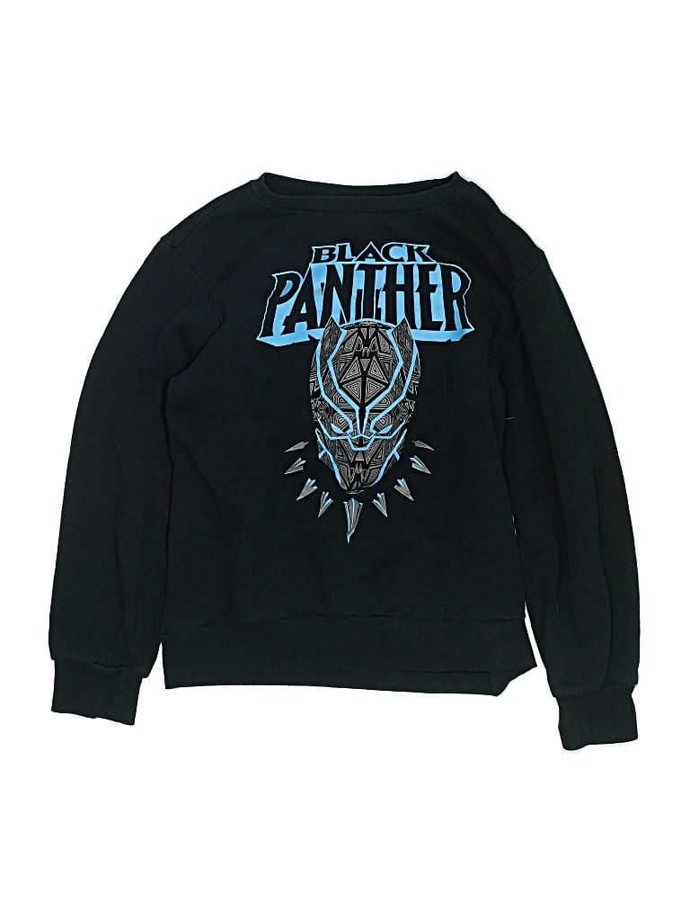 Pre-owned Marvel Kids' Pullover Sweater In Black