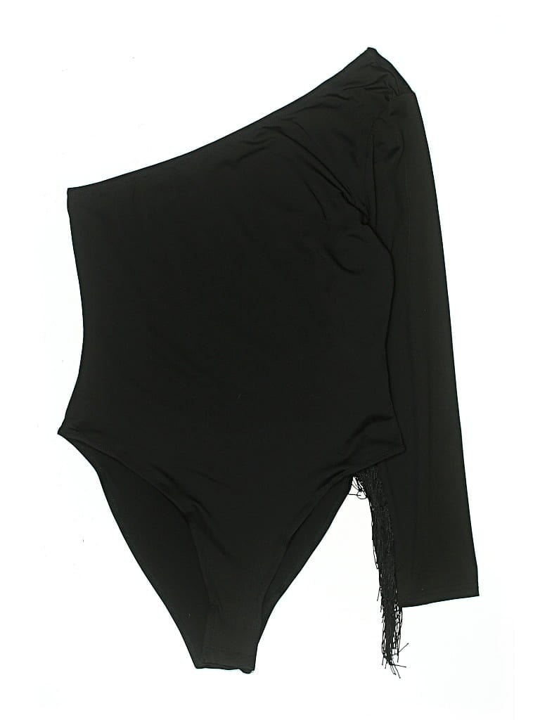 Pre-owned Unbranded Bodysuit In Black