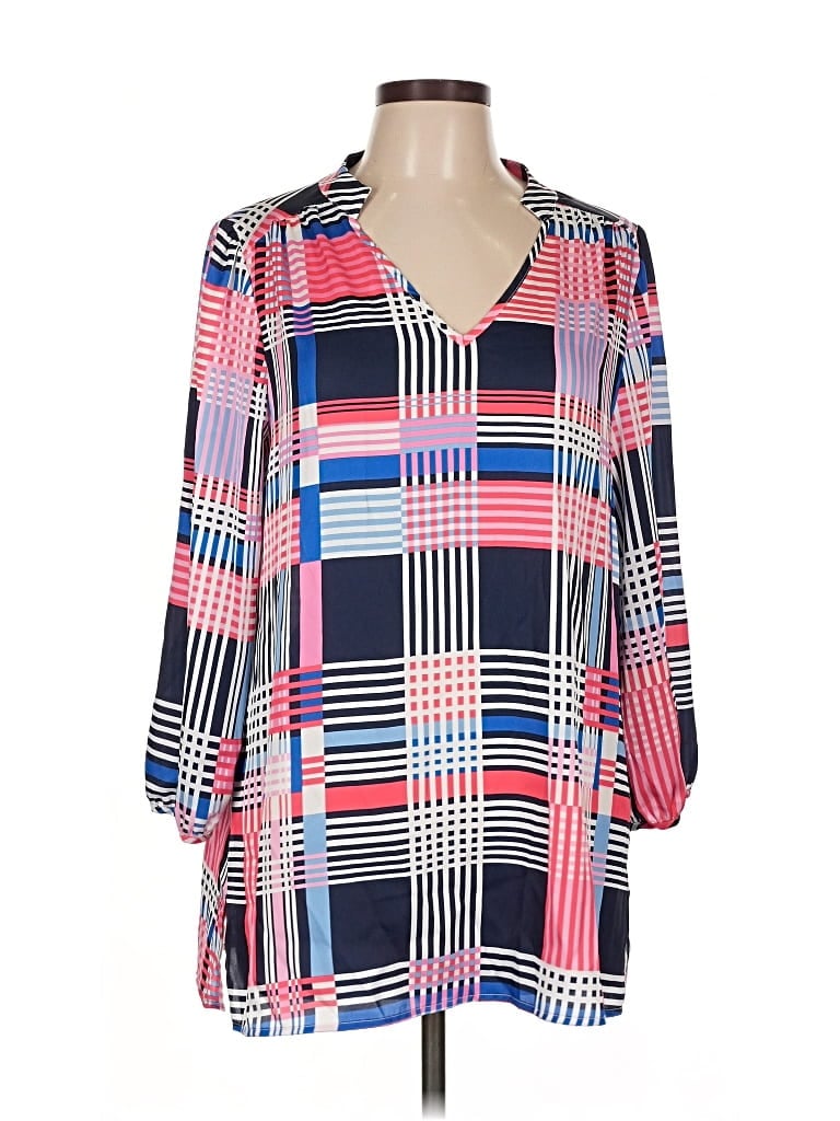 Pre-owned Jude Connally 3/4 Sleeve T-shirt In Pink