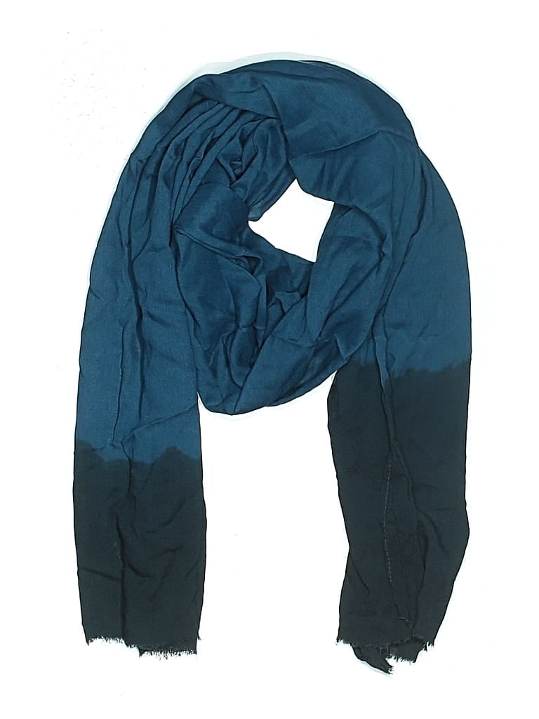 Pre-owned Unbranded Scarf In Blue