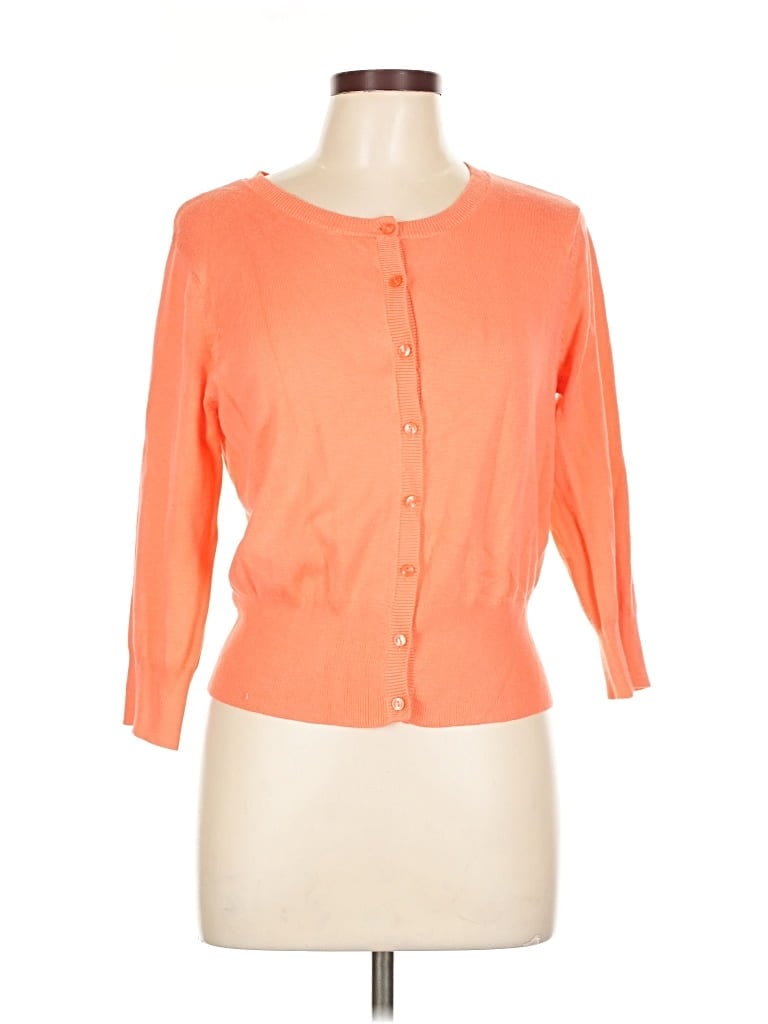 Pre-owned C Established 1946 Cardigan Sweater In Orange