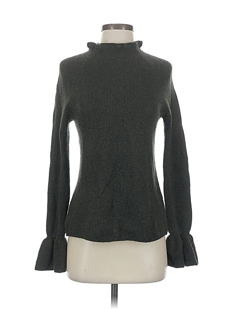 Pre-owned Banana Republic Turtleneck Sweater In Gray