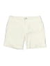 Ecru Solid Ivory Khaki Shorts Size 6 (estimated) - photo 1