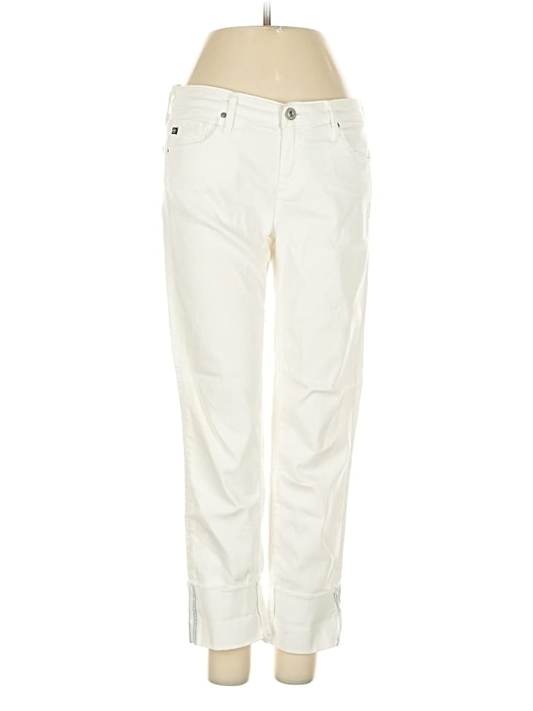 Pre-owned Adriano Goldschmied Jeans In White