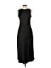 Gap 100% Polyester Solid Black Casual Dress Size S - photo 1