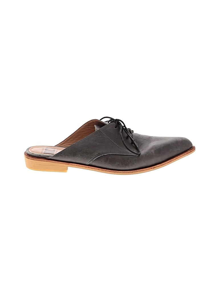 Pre-owned Fortress Of Inca Mule/clog In Gray