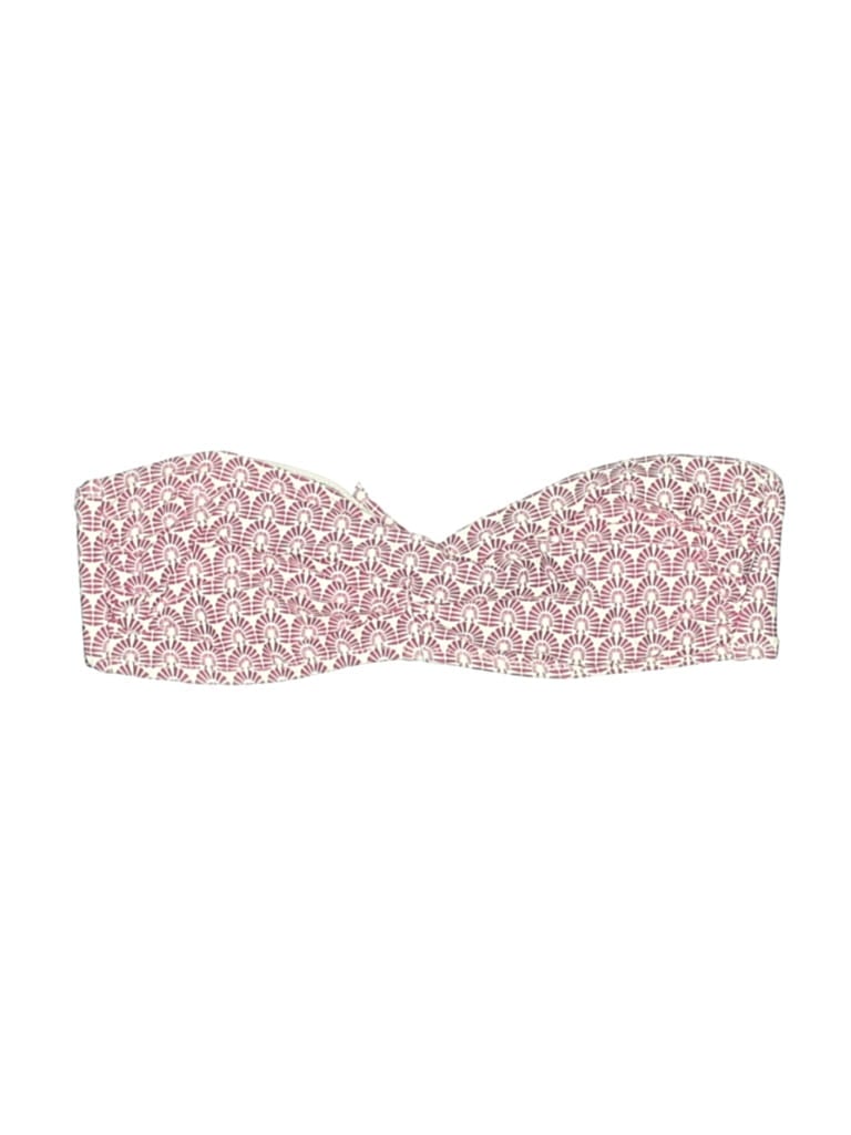 Pre-owned Helen Jon Swimsuit Top Pink Swimwear