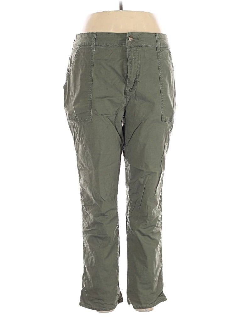 Pre-owned Lee Cargo Pants In Green