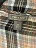 Point Sur 100% Viscose Tan 3/4 Sleeve Button-Down Shirt Size XL - photo 7