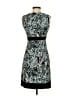 Ann Taylor LOFT 100% Polyester Paisley Teal Cocktail Dress Size 0 - photo 2