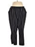JunaRose Stripes Black Casual Pants Size XL - photo 1