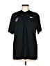 Nike 100% Polyester Black Short Sleeve Polo Size M - photo 1