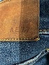 AE77 Solid Blue Jeans Size 2 - photo 6