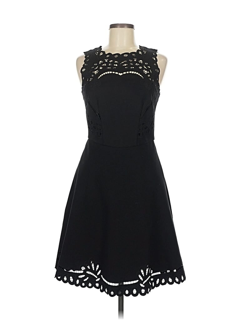 Pre-owned Ted Baker Cocktail Dress In Black