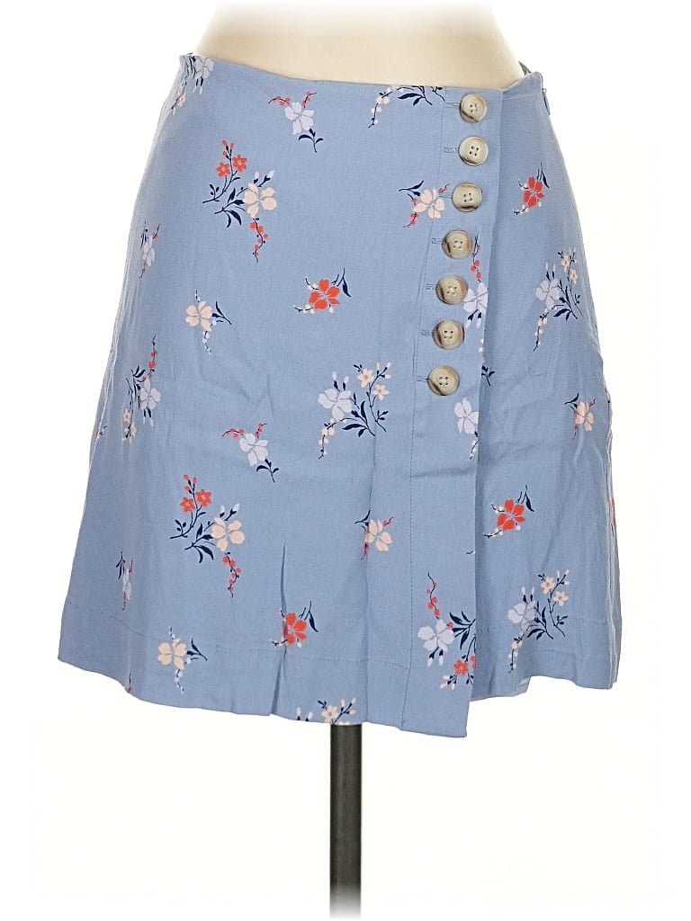 Pre-owned Madewell Casual Skirt In Blue