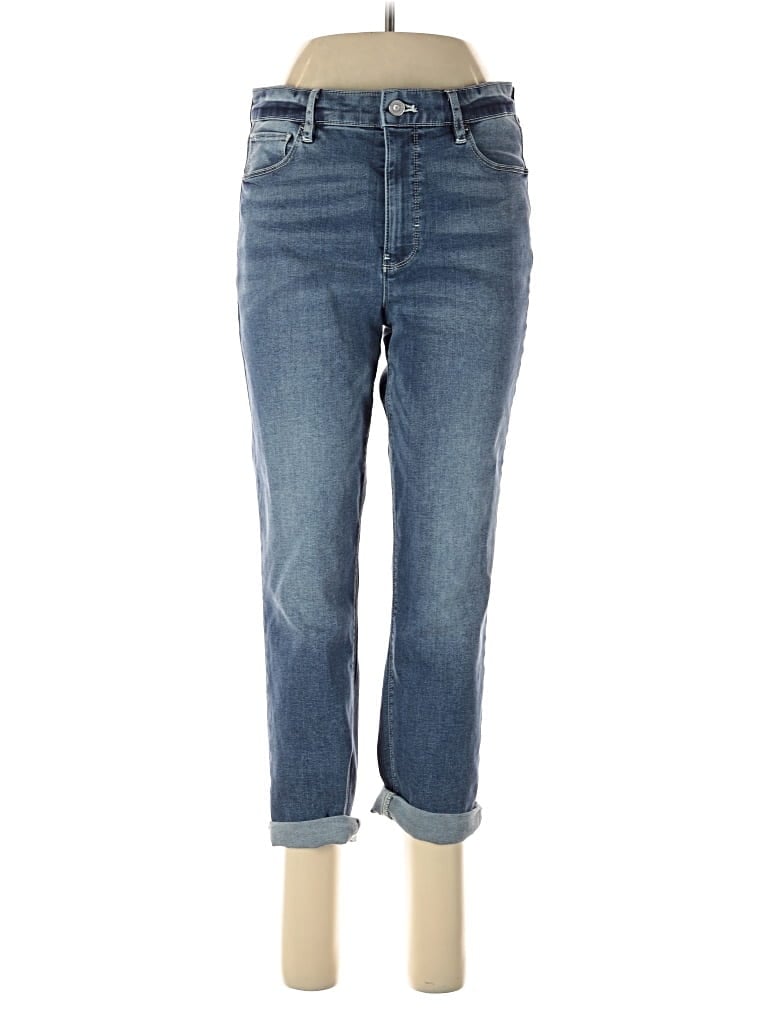 Pre-owned White House Black Market Outlet Jeans In Blue